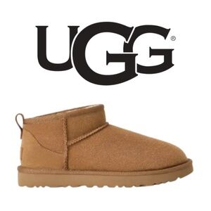 UGG Women's Classic Ultra Mini - Chestnut - Size US 8